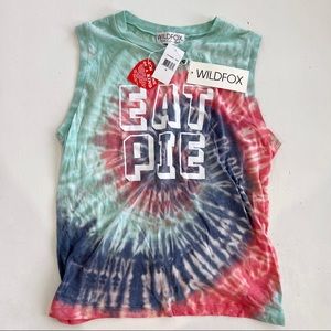 Wildfox | Eat Pie Muscle Tank